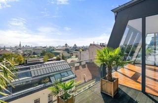Maisonette kaufen in 1080 Wien, Traumhaftes Wohnen im Herzen von Wien - DG Wohnung mit 235m², Balkon, Terrassen, 4 Zimmer und Luxusausstattung!