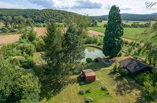 Gewerbeimmobilie kaufen in 7444 Unterloisdorf, NEUER PREIS! - Grundstück mit 2 Teichen und Fischerhütte!