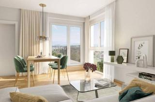 Wohnung kaufen in Brauquartier, 8055 Graz, DER HIT! Komfortwohnung in 8055 Graz: 1-Zimmer,Loggia mit W-Ausrichtung, 34,75m² - ERSTBEZUGS-WOHNUNGEN!