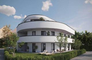 Wohnung kaufen in Grollweg, 4040 Linz, Eigentumswohnung mit Terrasse und Garten (Linz/Urfahr) - Eine runde Sache