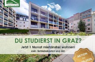Wohnung mieten in Strauchergasse, 8020 Graz, Zeitgemäße Architektur trifft zentrale Lage – Ihr neues Zuhause im Styria Center Graz
