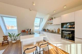 Wohnung kaufen in Liechtensteinpark, 1090 Wien, Elegantes Terrassen-Rooftop-Apartment beim Liechtensteinpark