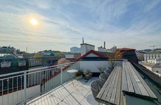 Wohnung kaufen in Liechtensteinpark, 1090 Wien, Elegantes Terrassen-Rooftop-Apartment beim Liechtensteinpark
