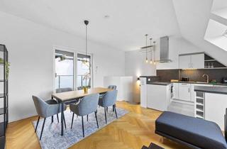 Wohnung kaufen in Braunhirschenpark / U4-Station Schönbrunn 17, 1150 Wien, Stylische DG-WOHNUNG mit über 50m² TERRASSENFLÄCHE | RUHELAGE | Ca. 2 Min. zur U4 SCHÖNBRUNN | Ca. 15 Min. in den 1. Bezirk