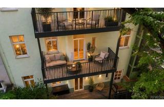 Wohnung kaufen in Währinger Gürtel 45, 1180 Wien, RETRO-CHIC IM ALTBAU MIT BALKON II AIRBNB oder SELBST EINZIEHEN II KOMPLETT MÖBLIERT II ca. 11m² BALKON II NÄHE U6/AKH/VOLKSOPER/WUK