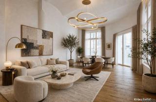 Wohnung kaufen in Kirchengasse, 2340 Mödling, BALKON UND ÜBER 4 METER RAUMHÖHE II PRESTIGE UND ELEGANZ II WOHNEN IM DENKMALGESCHÜTZEN MÖDLINGER STADTJUWEL II FUSSGÄNGERZONE
