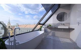 Penthouse kaufen in Grohgasse 10, 1050 Wien, GROHGASSE 10 | luxuriöses Penthouse in Bestlage | zwei Terrassen auf Wohnebene plus 87m² Dachterrasse