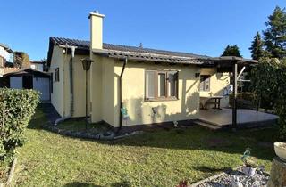 Haus kaufen in 7035 Steinbrunn, "die Badesaison genießen" Pachtgrund mit Bungalow mit großem Garten und Pool in der Feriensiedlung beim Badeteich Steinbrunn