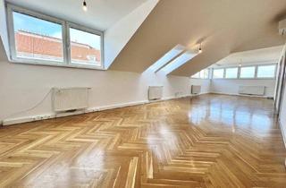Loft mieten in Keplerplatz, 1100 Wien, Schönes 93m² Dachgeschoß-Apartment, 2 Zimmer, Lift zu mieten für € 1497,68!