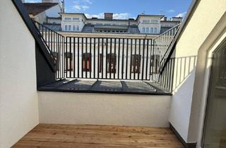 Maisonette kaufen in Kutschkermarkt, 1180 Wien, GENERALSANIERTE 3 Zimmer DG-Maisonette in wunderschönen Neubauhaus - nahe der Währinger Straße und dem Kutschkermarkt - Garage optional