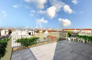 Maisonette kaufen in Arndtstraße 50, 1120 Wien, ERSTBEZUG MIT TRAUMBLICK | DG-Maisonette mit ca. 27 m² TERRASSE | TG-Stellplatz optional | Nachhaltiges Wohnbauprojekt