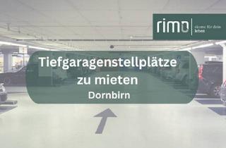 Gewerbeimmobilie mieten in 9999 Dornbirn, Tiefgaragenplätze in Dornbirn