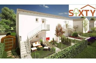 Wohnung kaufen in 2460 Bruck an der Leitha, Wohnbaugeförderte 3,5-Zimmer DG Wohnung (Energieklasse B/A+) mit 12m² Balkon, Eigengarten u. 2 Parkplätzen