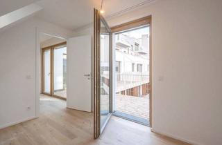 Wohnung mieten in Apollogasse 23, 1070 Wien, hofseitige 3 Zimmer Erstbezugswohnung mit Balkon in beliebter Lage: Apollogasse18 -perfekte Infrastruktur!