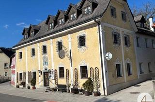 Gewerbeimmobilie kaufen in 3341 Ybbsitz, WIE DAMALS! Uriger Charm in altösterreichischem Gasthof in wunderschöner Zentrumslage! Anlageobjekt, Vermietet!
