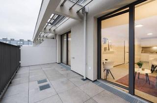 Wohnung mieten in Favoritenstraße 91, 1100 Wien, JONN-Y möbliertes Apartment mit Terrasse / Pauschalmiete inkl. Gym, Sauna, Dachterrasse, Community Area, Internet etc.! 7 Min. zum Stephansplatz!