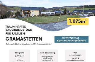 Grundstück zu kaufen in Geizersgraben, 4201 Gramastetten, Traumhaftes Baugrundstück für Familien - Privat Ohne Maklergebühren - Gramastetten