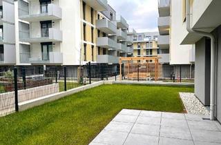 Wohnung mieten in Pfalzgasse 29, 1220 Wien, 1 Stellplatz bis Jahresende 2025 Mietfrei! PFALZGASSE 29 - 2-Zimmer-Wohnung mit Garten und Terrasse