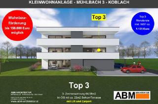Wohnung kaufen in 6842 Koblach, 3-Zimmerwohnung mit Lift und Carport (Top 3)