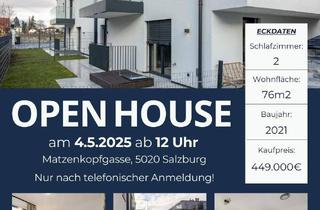 Wohnung kaufen in Matzenkopfgasse, 5020 Salzburg, Tolle 2-Zimmerwohnung mit Garten und Abstellplatz, in Salzburg, Nahe Red - Bull Trainingszentrum!
