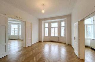 Wohnung mieten in 1010 Wien, Großzügige 6-Zimmer-Altbauwohnung nahe Urania - unbefristet zu mieten in 1010 Wien