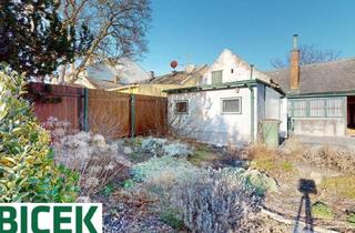 Haus kaufen in Eßlinger Hauptstraße 110, 1220 Wien, Althaus und Garten mit "Perspektive".