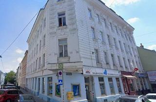 Geschäftslokal mieten in Döblinger Hauptstraße, 1190 Wien, Sanierungsbedürftiges Ecklokal mit großer Lagerfläche auf der Döblinger Hauptstraße