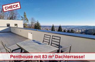 Maisonette kaufen in 8160 Weiz, Fernsicht über Weiz! Penthouse-Maisonette mit 83 m² Dachterrasse und 270 m² Garten! In Sackgassenlage!