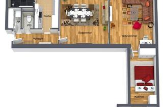 Wohnung kaufen in 2560 Berndorf, Berndorf bei Baden - Top-gepflegte 2 1/2 Zimmer-Wohnung mit Loggia!