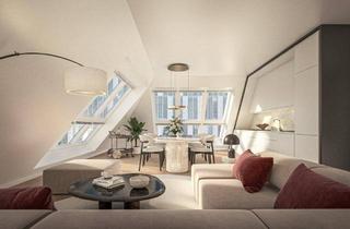 Maisonette kaufen in 1030 Wien, Luxuriöse 4-Zimmer-Maisonette mit zwei Terrassen und über 3 Meter Raumhöhe - ANDEA Parkside Residences