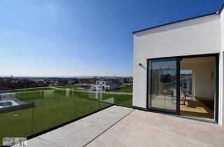 Villen zu kaufen in 2460 Bruck an der Leitha, MODERNE VILLA MIT TRAUMHAFTEN FERNBLICK IN NEUSIEDL AM SEE - EINE ALTERNATIVE ZU BRUCK AN DER LEITHA