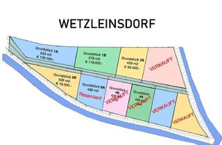 Grundstück zu kaufen in 2113 Wetzleinsdorf, Wir verkaufen provisionsfrei 3 TOP-Baugrundstücke in sehr guter Lage in Wetzleinsdorf.