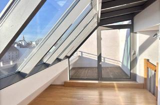 Maisonette kaufen in Mariahilfer Straße, 1150 Wien, Helle Dachgeschosswohnung mit Galerie und Terrasse in Westbahnhof-Nähe!