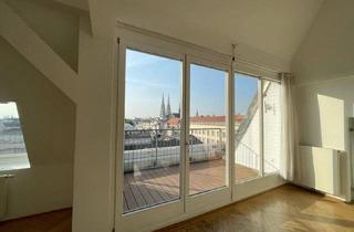 Wohnung mieten in 1090 Wien, DG - Wohnung mit Terrasse Nähe Votivkirche