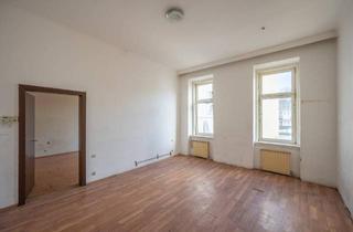 Wohnung kaufen in Hannovermarkt, 1200 Wien, **Hannovermarkt** Sanierungsbedürftige 3-Zimmer Altbauwohnung - Airbnb - Balkonoption