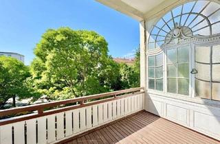 Wohnung mieten in Taubstummengasse, 1040 Wien, TAUBSTUMMENGASSE | EXKLUSIVER 5-ZIMMER-ALTBAU MIT GARTENSEITIGEM BALKON | TOPLAGE IN U-BAHN-NÄHE