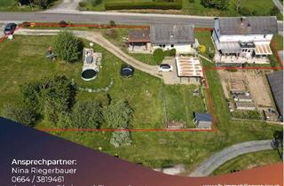 Einfamilienhaus kaufen in 8294 Unterrohr, Zwei Wohnhäuser auf einem großzügigen Grundstück mit viel Potenzial in sehr ruhiger Lage!