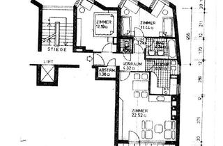 Wohnung mieten in 1190 Wien, ruhige 3 Zi Whg mit großen Balkon + optional. TG-Stellplatz