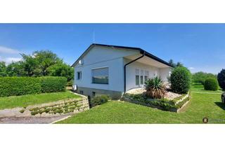 Haus kaufen in 7444 Unterloisdorf, Gemeinde Mannersdorf: 2 Häuser (Bungalow, Streckhof und Bauplatz) in Ortsrandlage