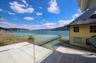 Wohnung mieten in 9212 Töschling, *** 1. Reihe am See *** Traumhafte Seewohnung am Wörther See mit Bootsanlegeplatz!