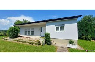 Haus kaufen in 7444 Unterloisdorf, Gemeinde Mannersdorf: 2 Häuser (Bungalow, Streckhof und Bauplatz) in Ortsrandlage