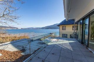 Wohnung mieten in 9212 Töschling, *** 1. Reihe am See *** Traumhafte Seewohnung am Wörther See mit Bootsanlegeplatz!