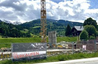 Wohnung kaufen in 8967 Haus, Grünes Wohnen: Hochwertige Holzbauwohung mit modernem Design.