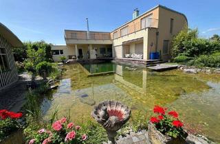 Villen zu kaufen in 4484 Unterhaus, Unterhaus zwischen Enns und Kronstorf: Großer Garten mit außergewöhnlicher Villa