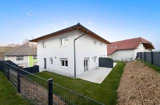 Doppelhaushälfte kaufen in 4690 Oberndorf, Luxuriöser Wohntraum! Neubau-Doppelhaushälfte mit Einzelgarage zum Sofortbezug in Oberndorf bei Schwanenstadt