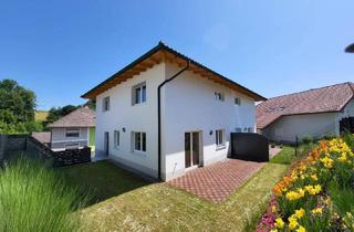 Doppelhaushälfte kaufen in 4690 Schwanenstadt, Luxuriöser Wohntraum! Neubau-Doppelhaushälfte mit Einzelgarage zum Sofortbezug in Oberndorf bei Schwanenstadt