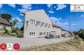 Haus kaufen in 2276 Katzelsdorf, ALL IN ONE ** EFH mit 7 Zimmern und Panoramablick + Gasthaus/Speisesaal + Lokal (ca. 400m² Wohn/Nutzfläche zzgl. Garten)