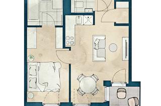 Anlageobjekt in Ottakringer Straße 26/23, 1170 Wien, Moderne 2-Zimmer-Wohnung mit Loggia - Nachhaltiges Wohnen beim Yppenplatz