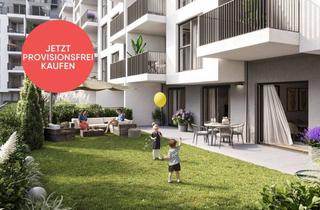 Wohnung kaufen in Roseggergasse 2-8/8/01, 1160 Wien, JETZT PROVISIONSFREI KAUFEN | Gartenwohnung mit 96 m² Eigengarten im GRAND GARDEN | NAHE WILHELMINENBERG