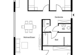 Wohnung kaufen in Brugg 393a, 6870 Bezau, Neuwertige 4-Zimmer Wohnung in zentraler Lage